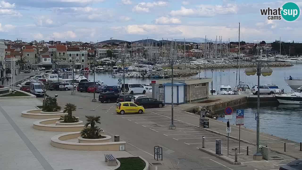 Vodice livecam – marina e il lungomare