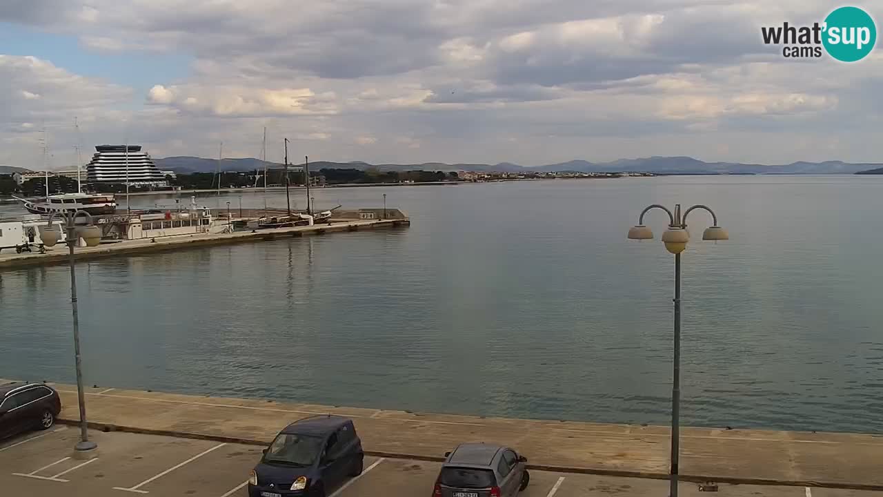 Vodice spletna kamera – marina in riva