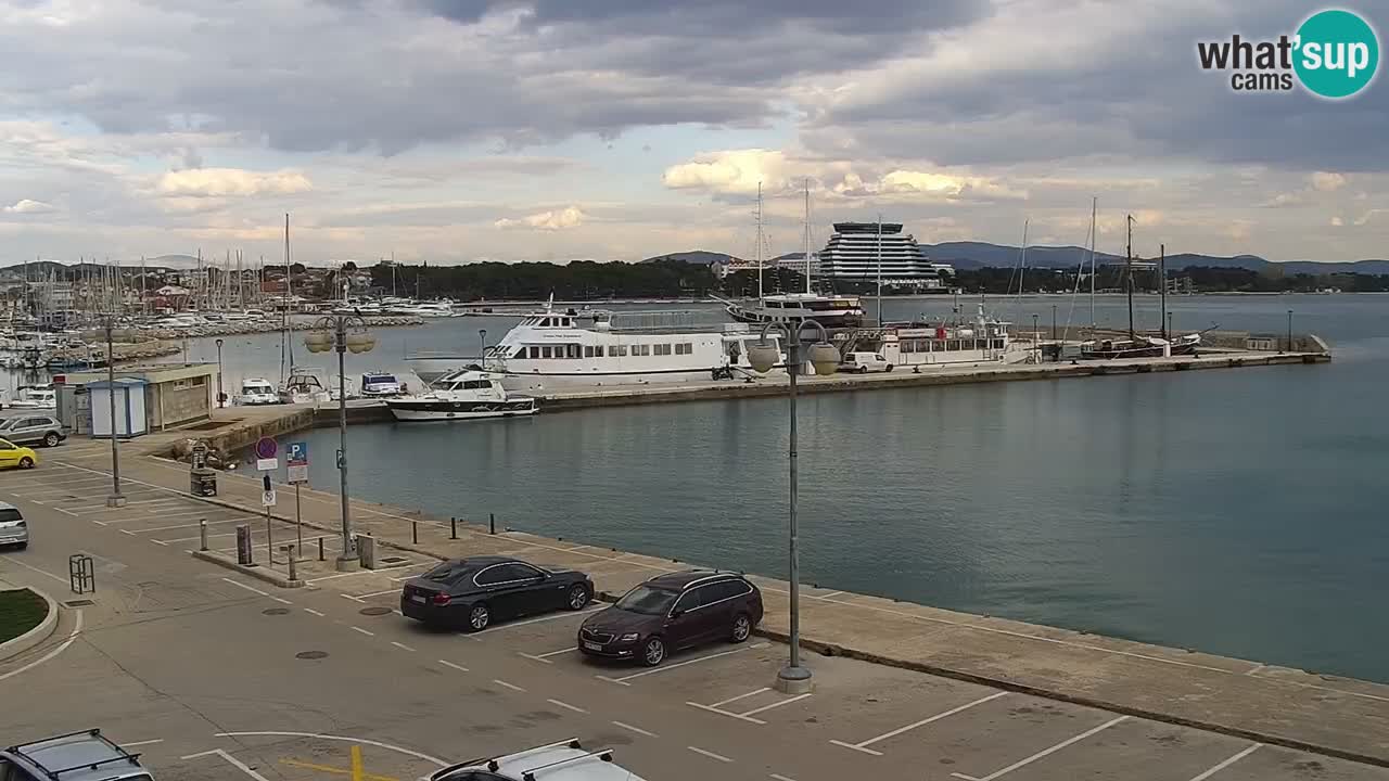 Vodice web kamera – marina i riva