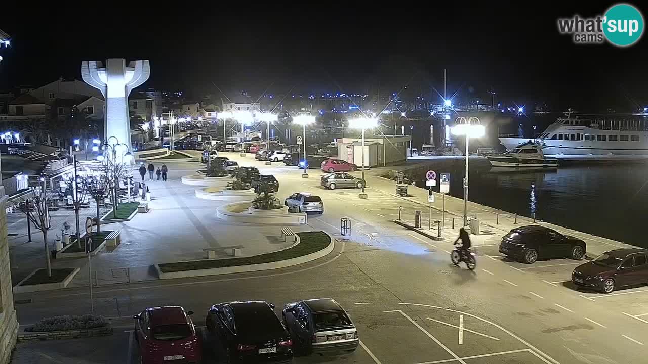 Vodice livecam – marina e il lungomare
