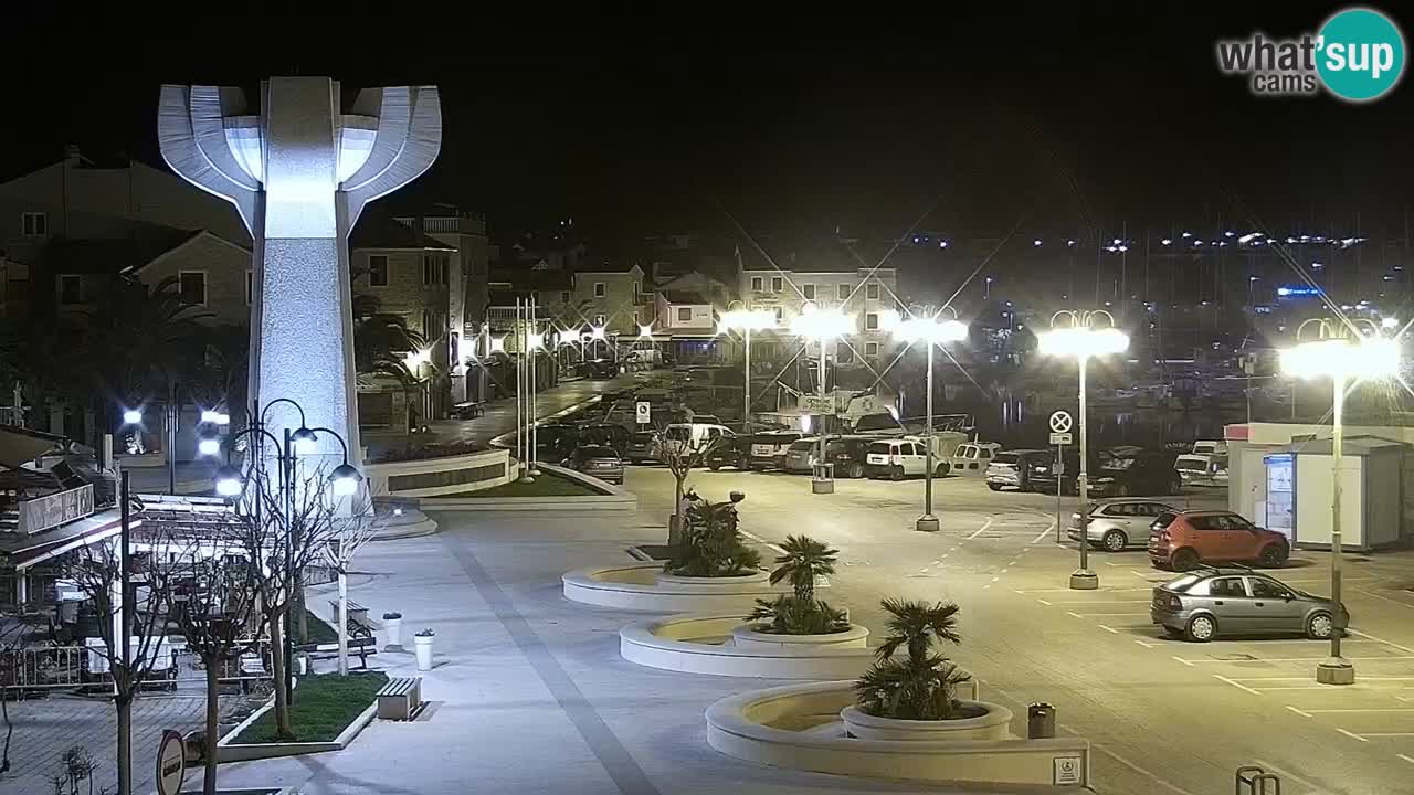 Vodice webcam – marina i meer