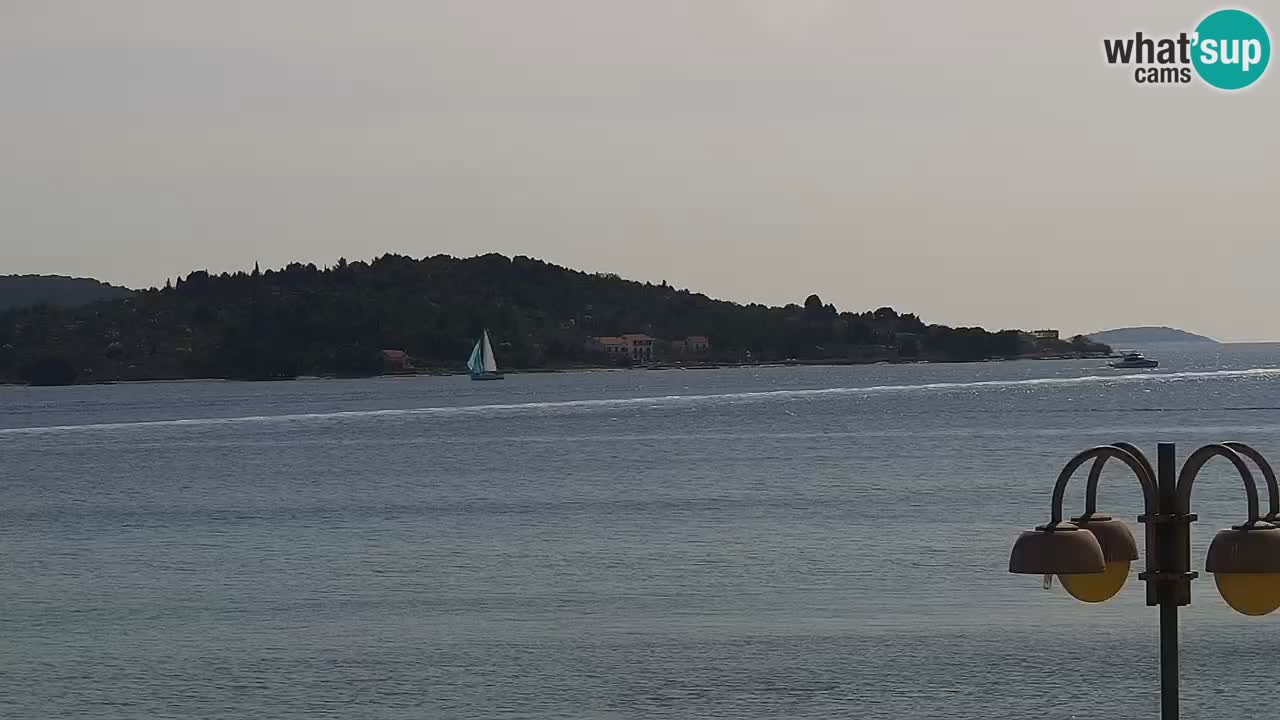 Vodice Live webcam – marina and  seafront