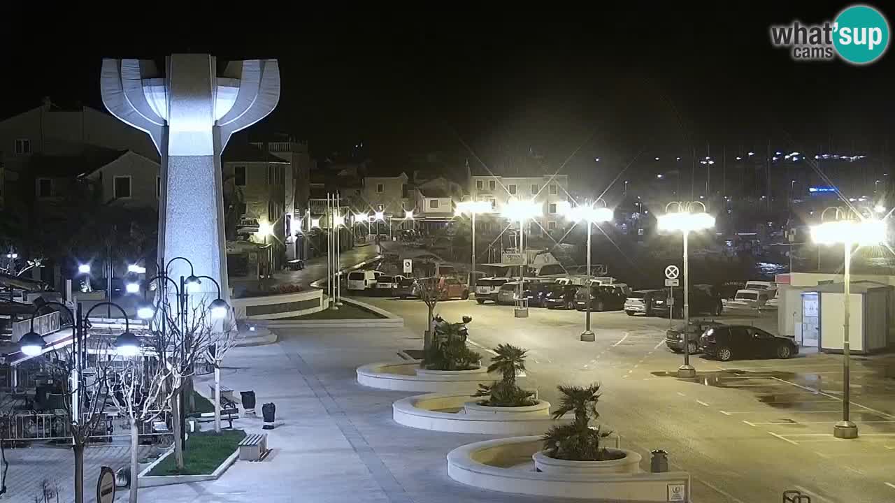 Vodice livecam – marina e il lungomare
