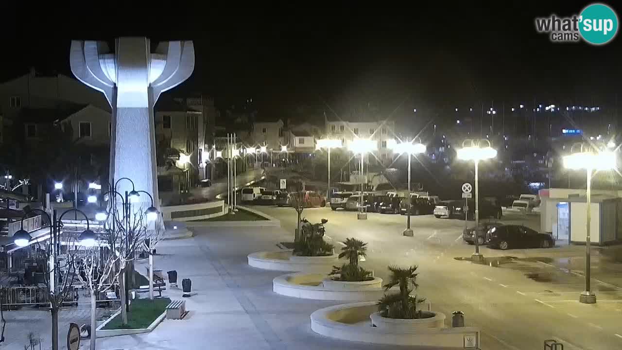Vodice webcam – marina i meer
