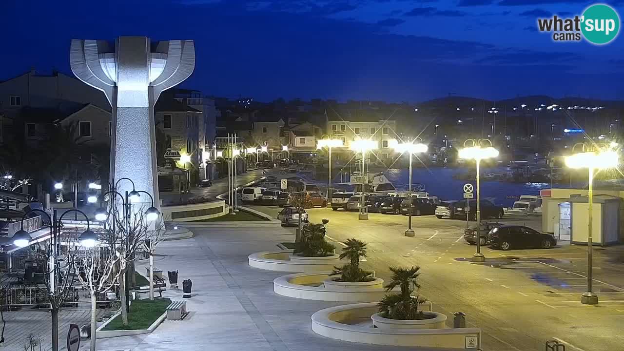 Vodice livecam – marina e il lungomare