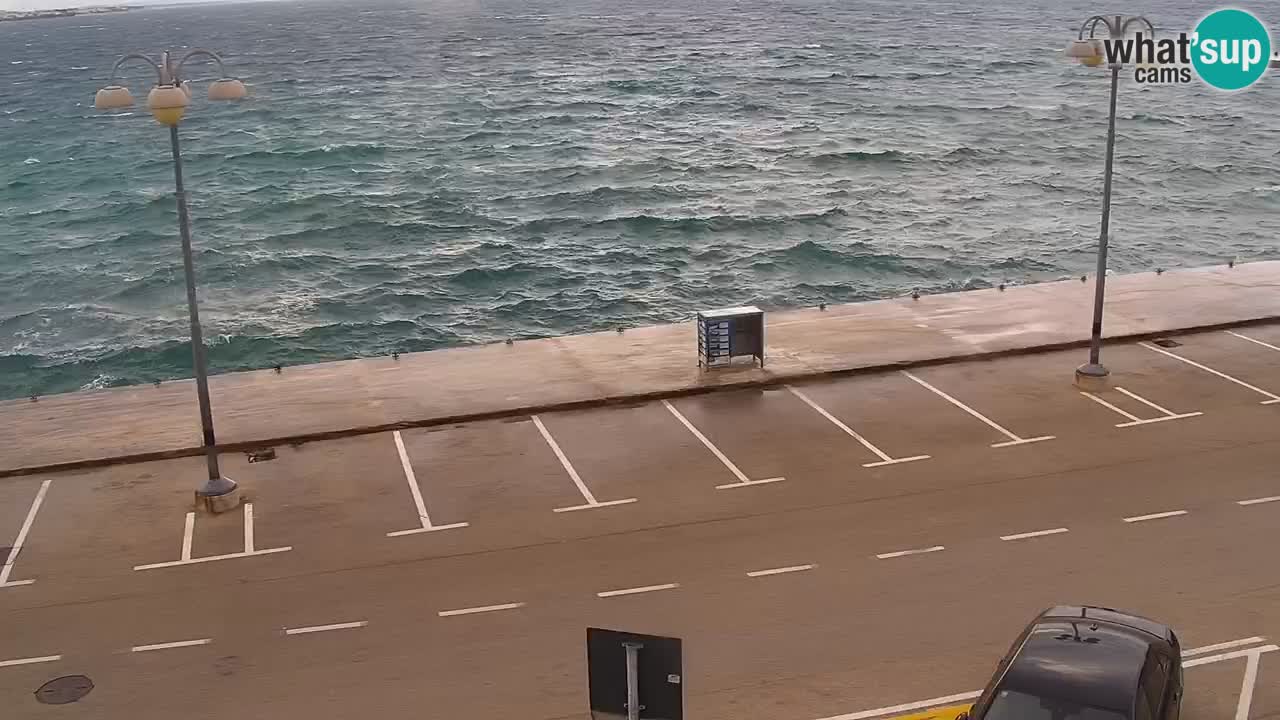 Vodice spletna kamera – marina in riva