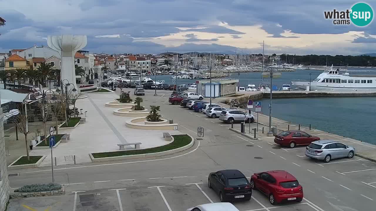 Vodice livecam – marina e il lungomare