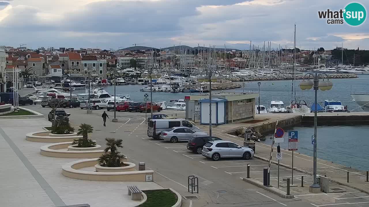 Vodice livecam – marina e il lungomare