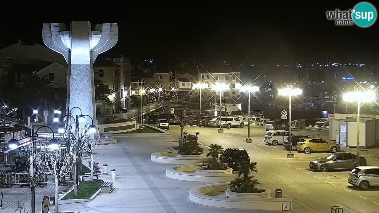 Vodice livecam – marina e il lungomare