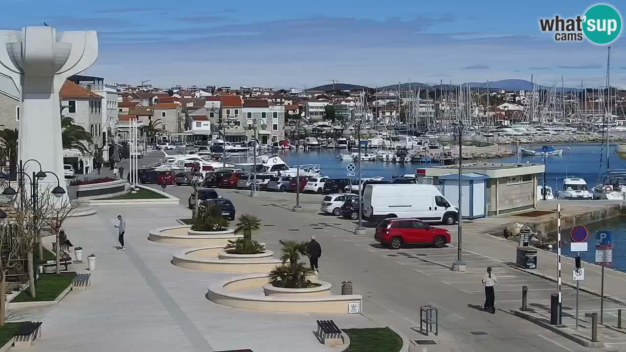 Vodice livecam – marina e il lungomare