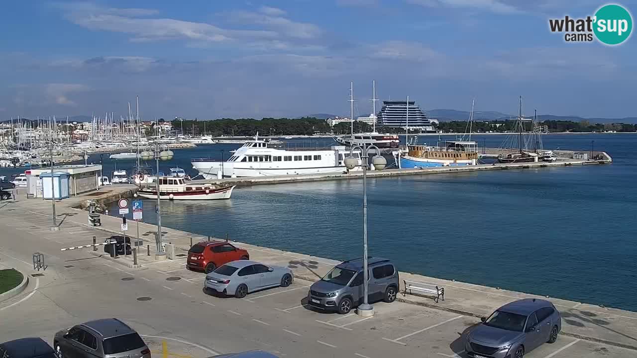 Vodice web kamera – marina i riva