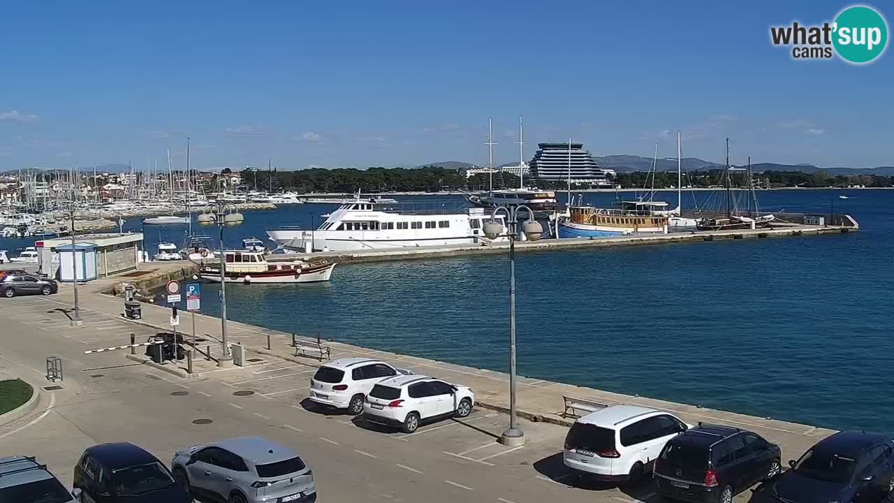 Vodice web kamera – marina i riva