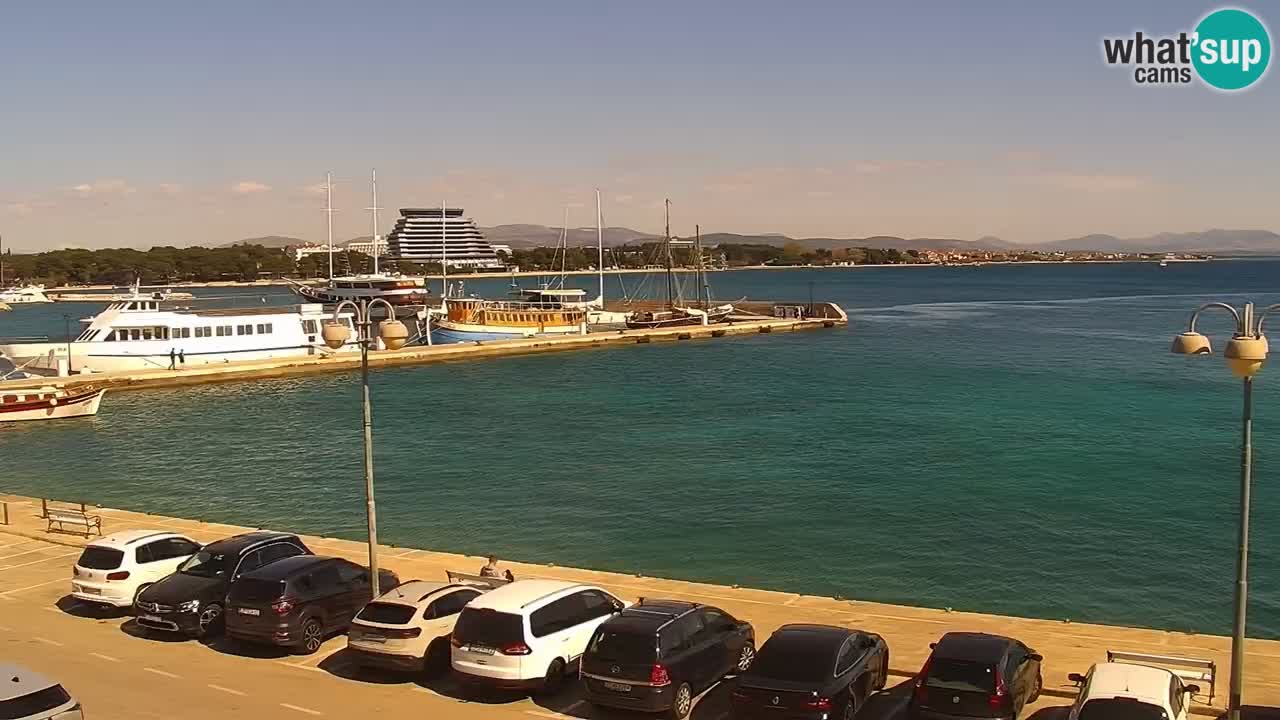 Vodice web kamera – marina i riva