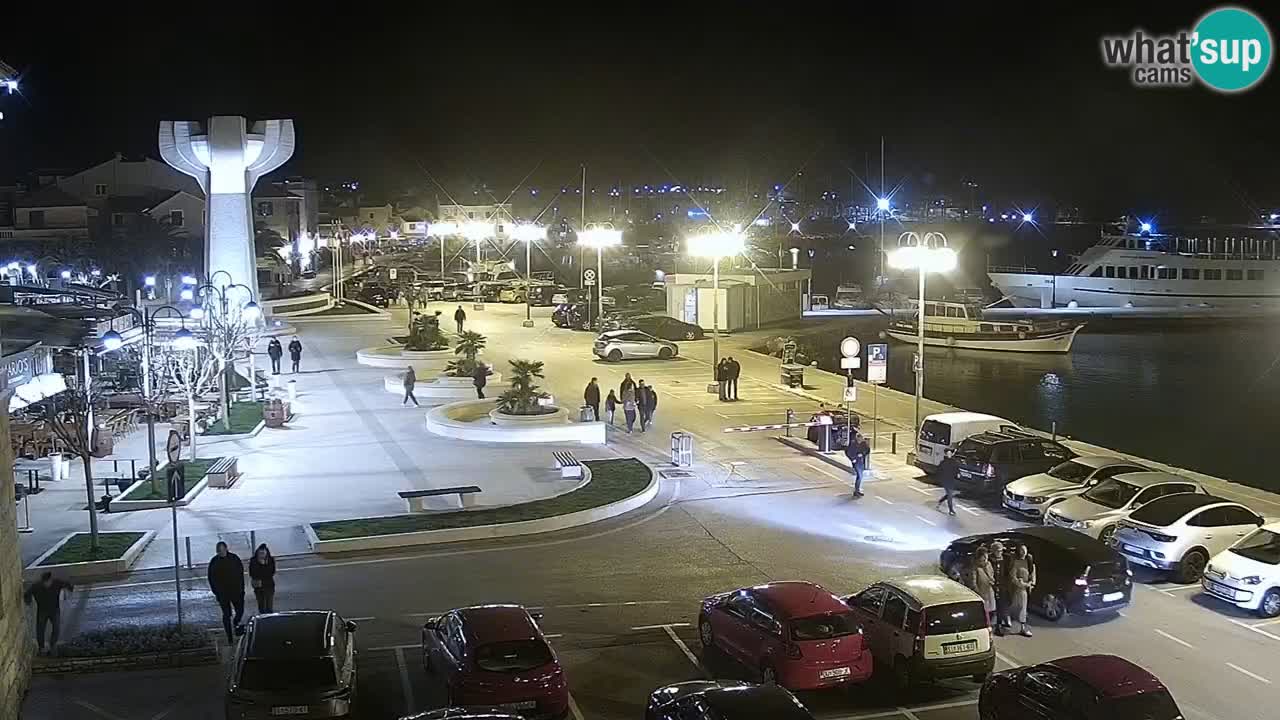 Vodice livecam – marina e il lungomare