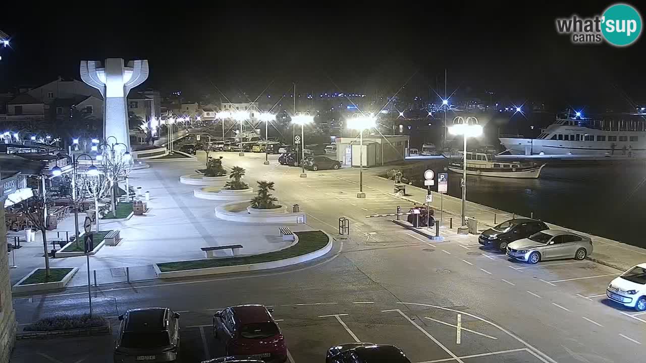 Vodice webcam live – front de mer