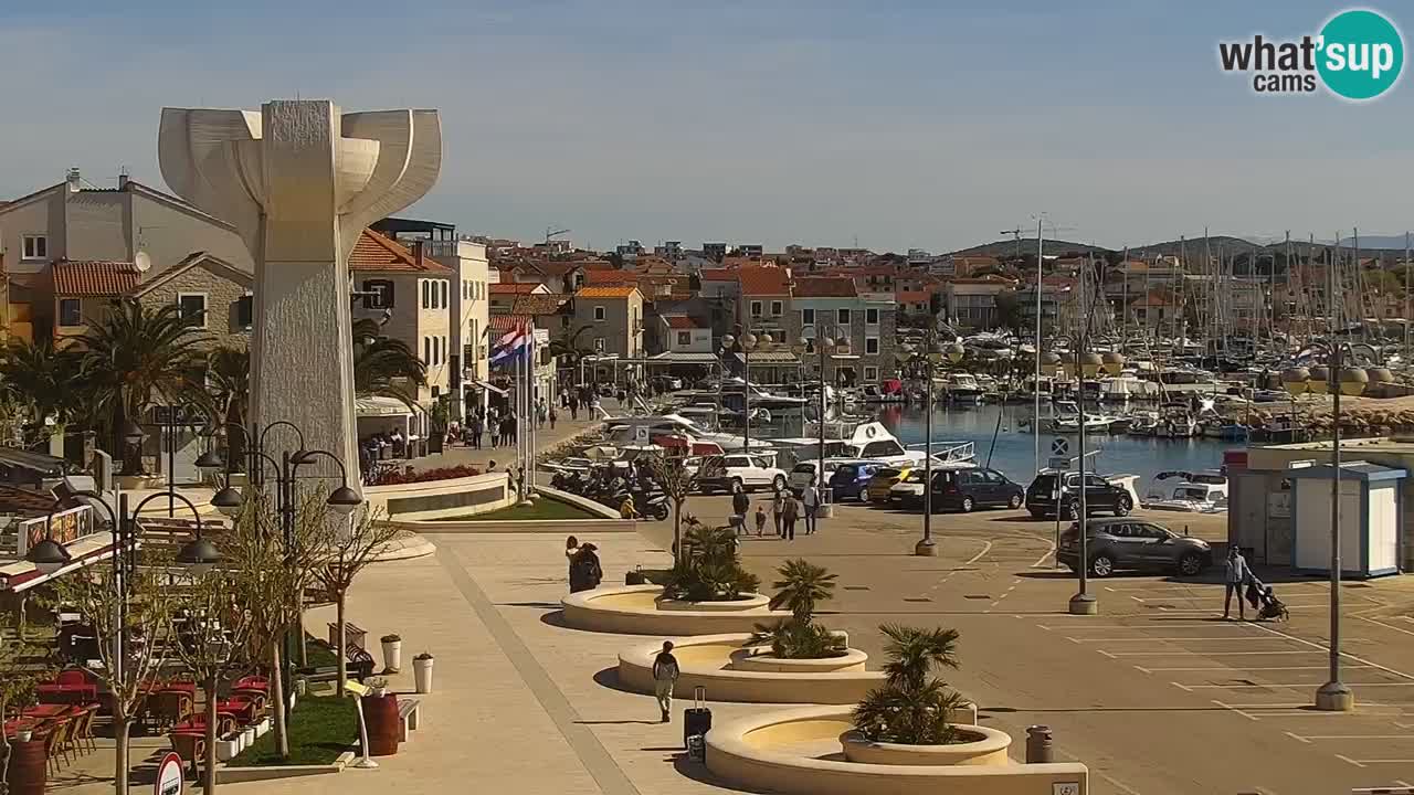 Vodice livecam – marina e il lungomare