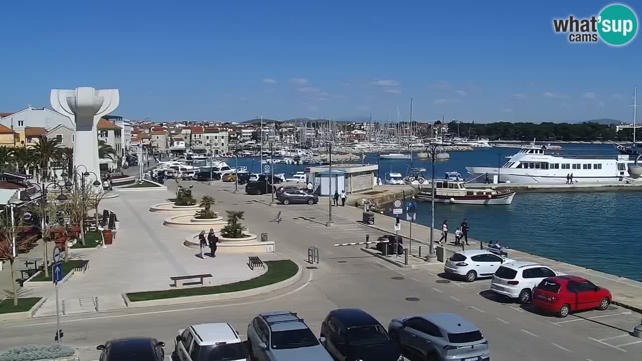 Vodice webcam – marina i meer