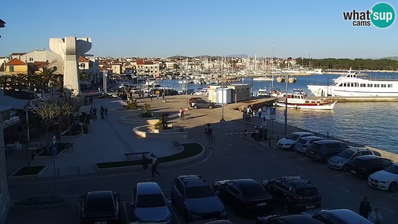 Vodice webcam – marina i meer
