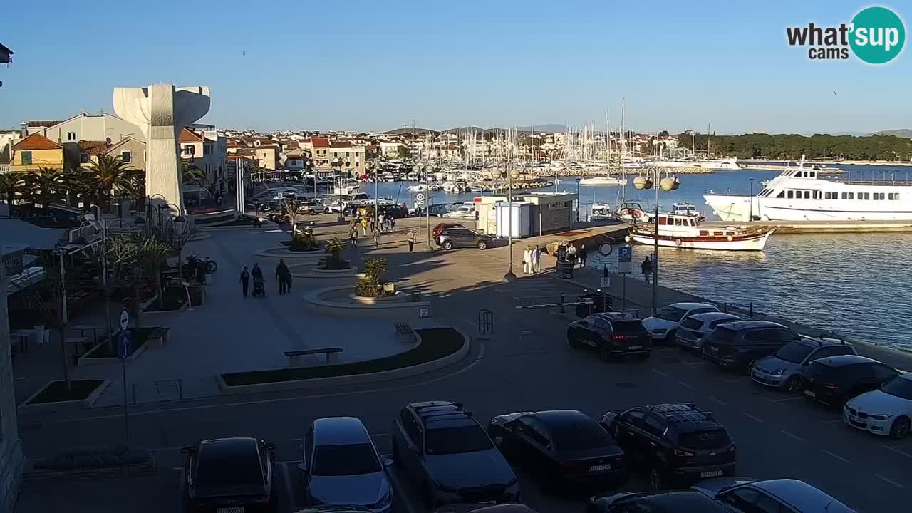 Vodice webcam – marina i meer