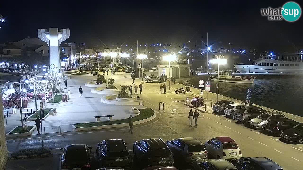 Vodice livecam – marina e il lungomare