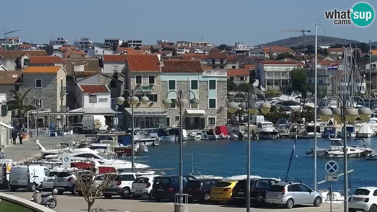 Vodice webcam live – front de mer