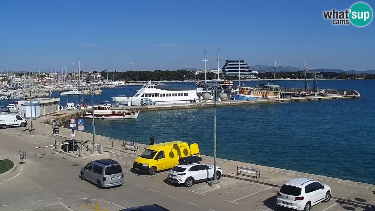 Vodice spletna kamera – marina in riva