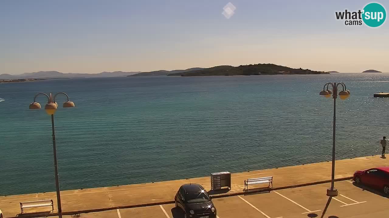 Vodice web kamera – marina i riva