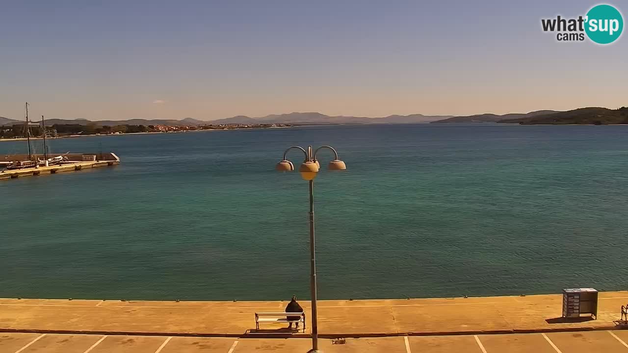 Vodice web kamera – marina i riva