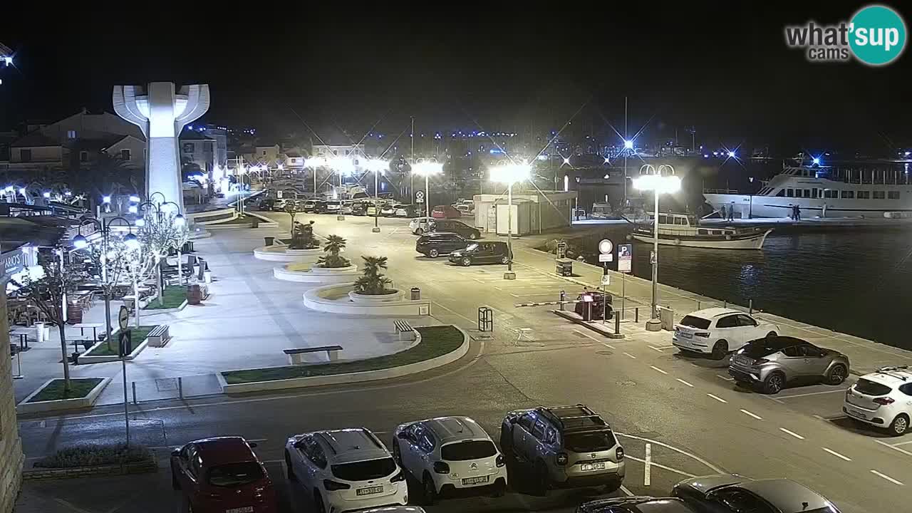 Vodice webcam – marina i meer