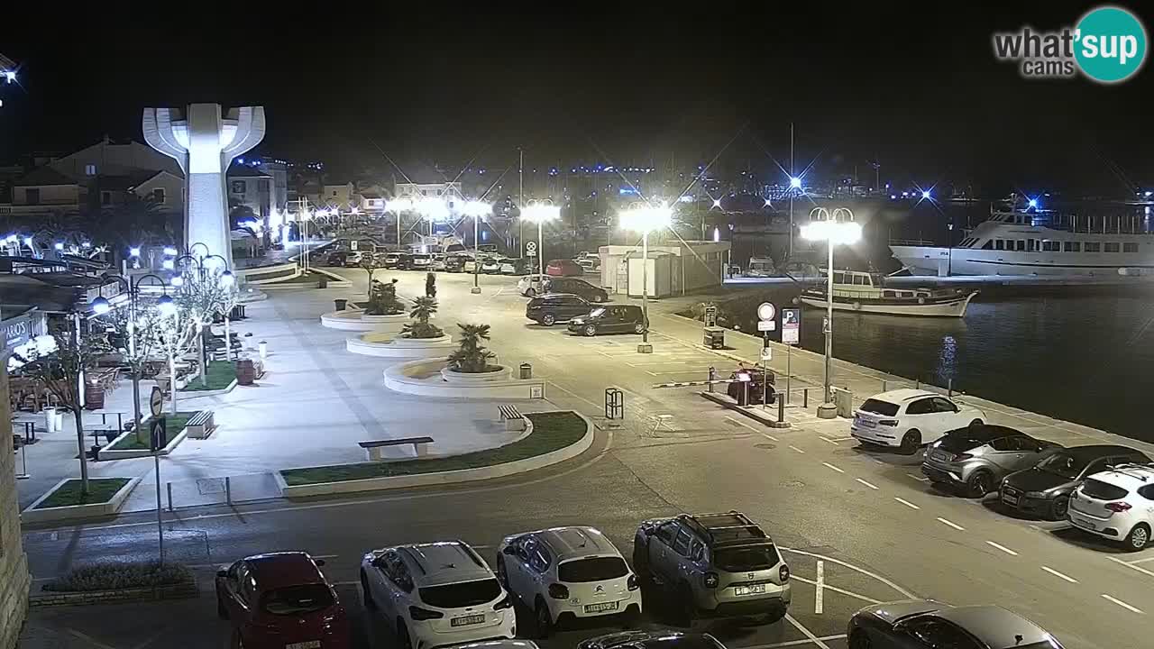 Vodice webcam – marina i meer