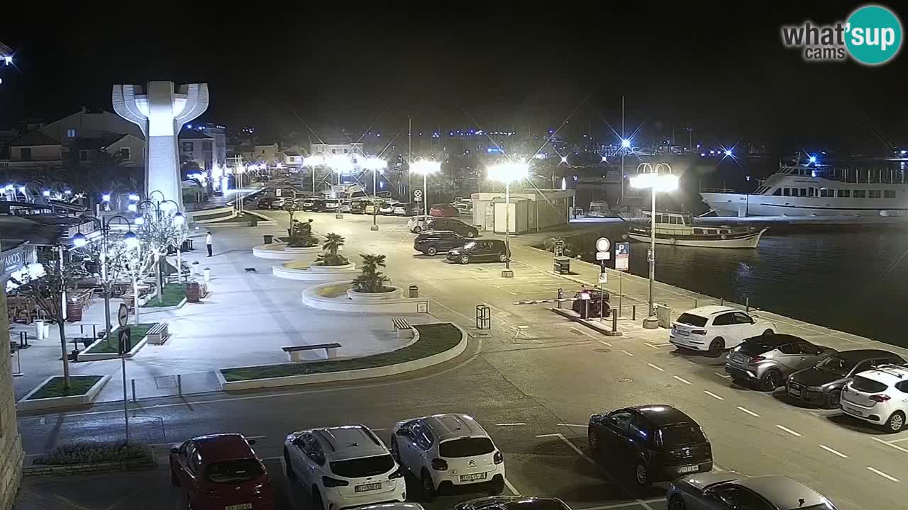 Vodice webcam – marina i meer