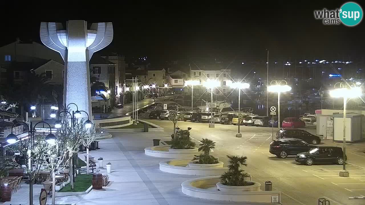 Vodice webcam – marina i meer