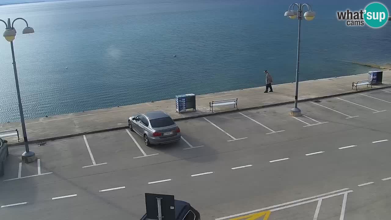 Vodice webcam live – front de mer