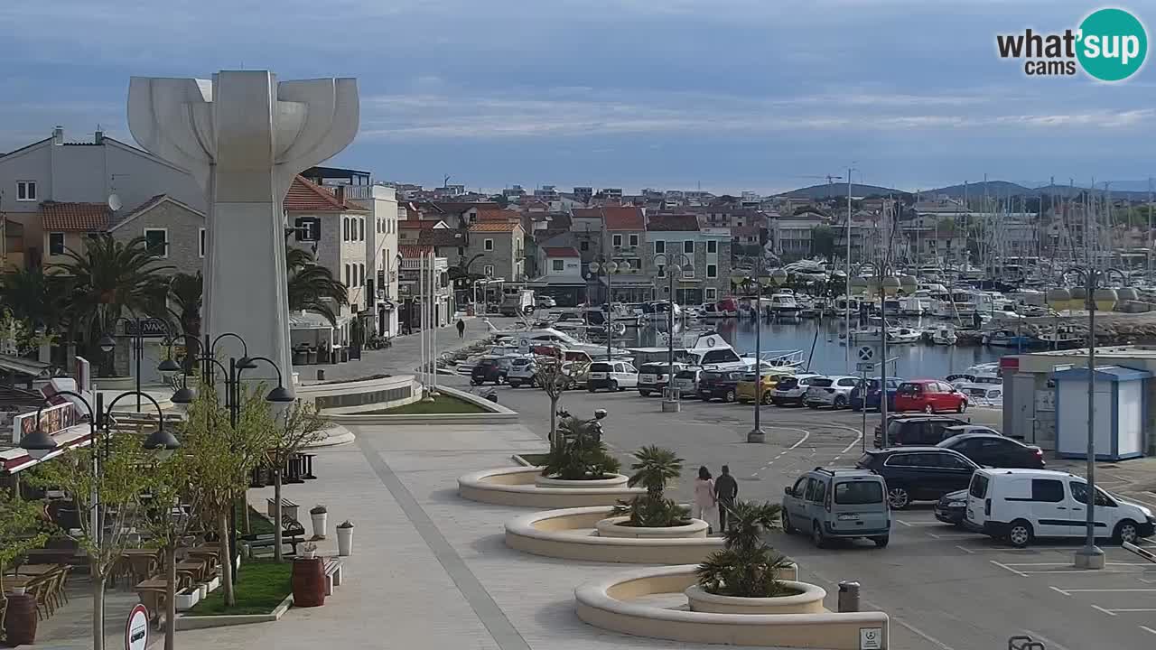 Vodice livecam – marina e il lungomare
