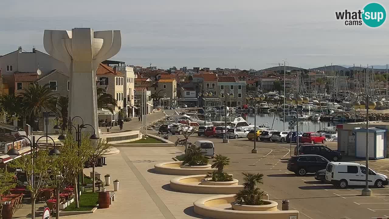 Vodice webcam live – front de mer