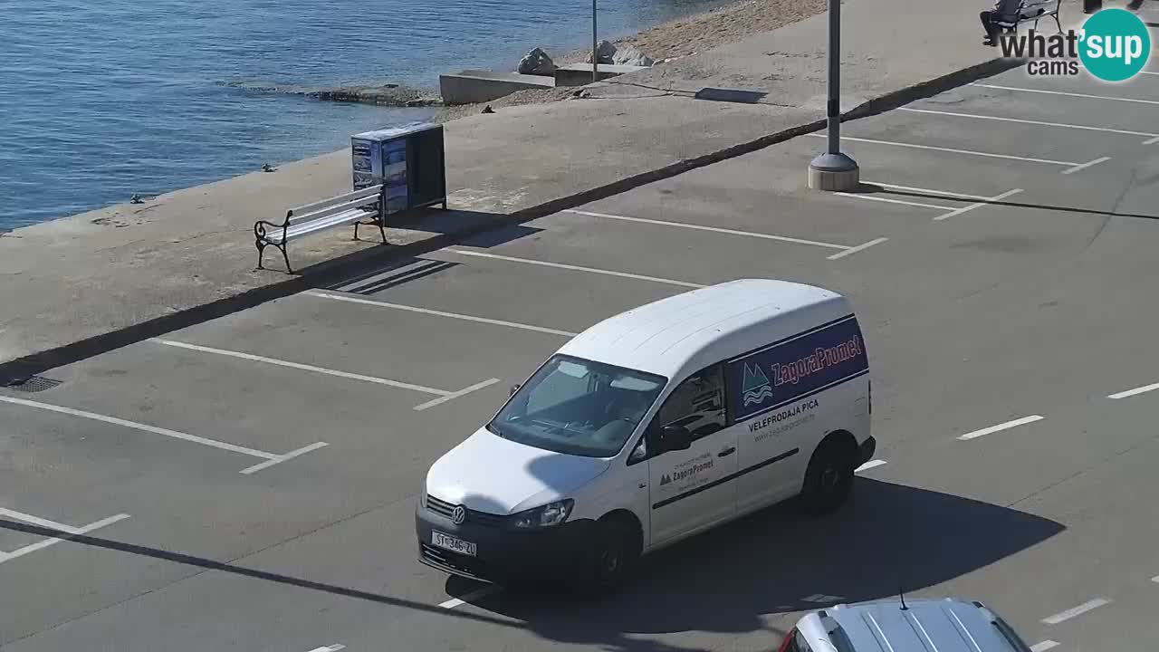 Vodice livecam – marina e il lungomare