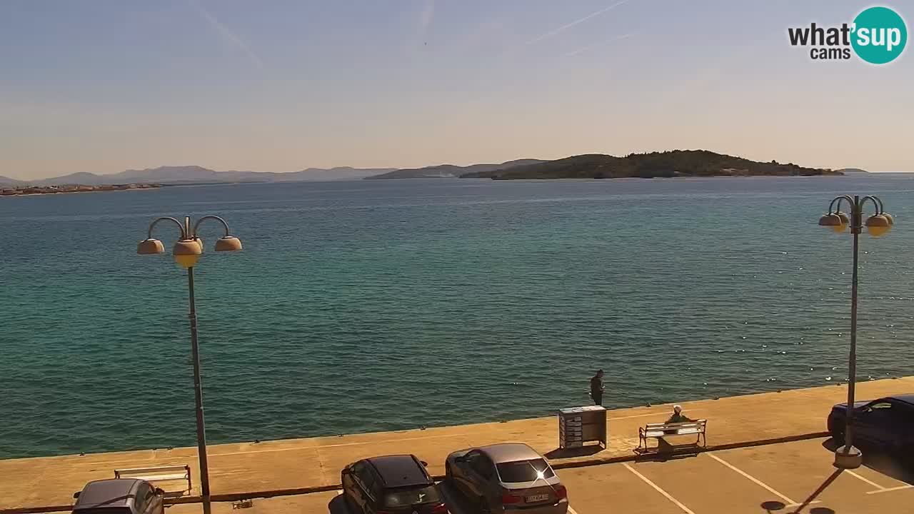 Vodice web kamera – marina i riva