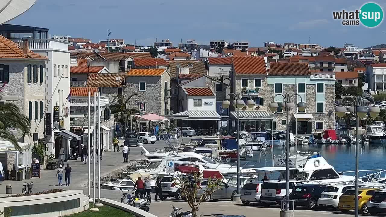 Vodice livecam – marina e il lungomare