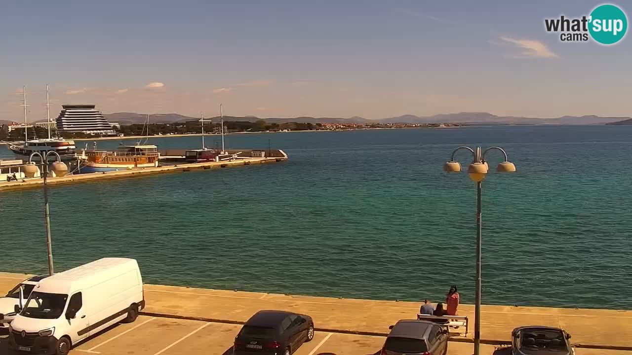 Vodice web kamera – marina i riva