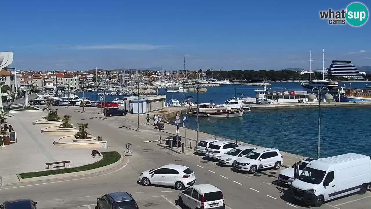 Vodice webcam live – front de mer