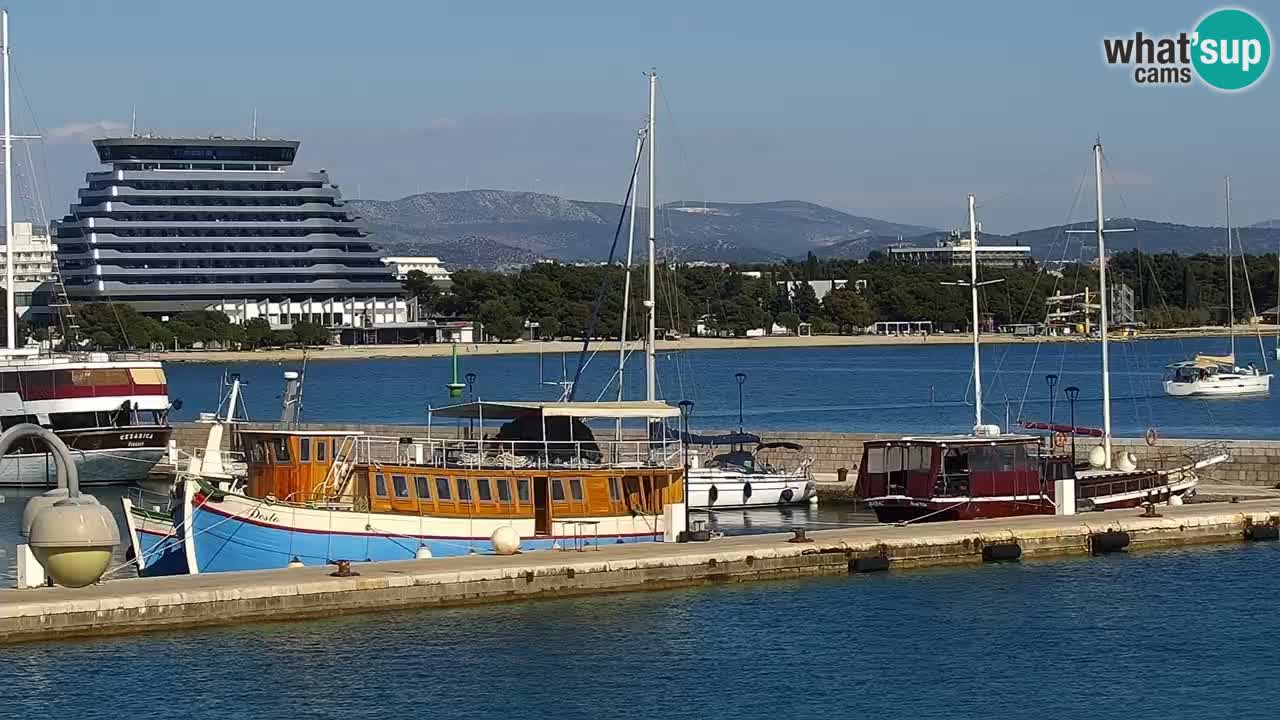 Vodice webcam live – front de mer