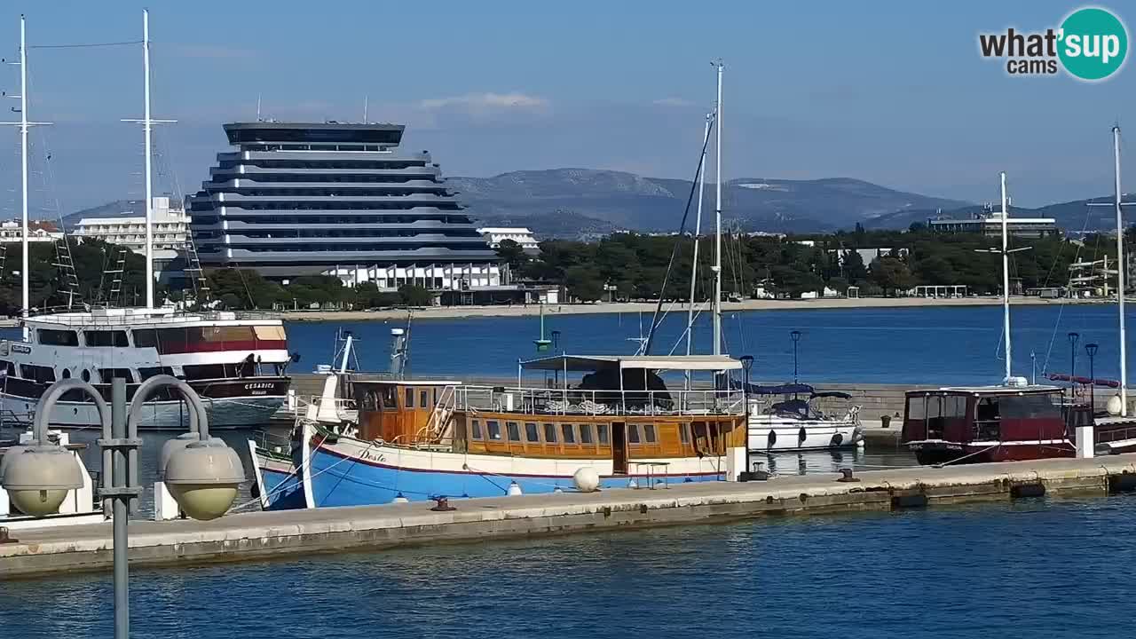 Vodice webcam – marina i meer