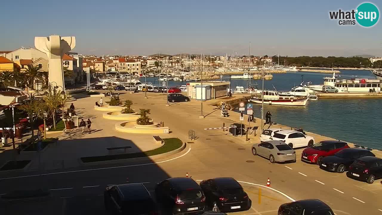 Vodice webcam live – front de mer