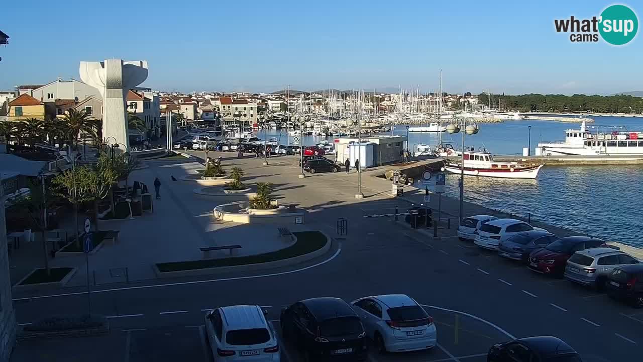 Vodice livecam – marina e il lungomare