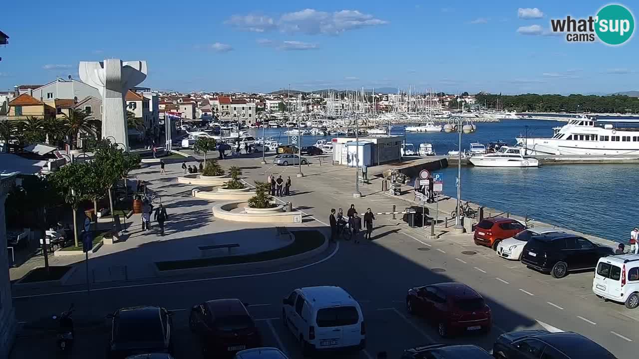Vodice livecam – marina e il lungomare