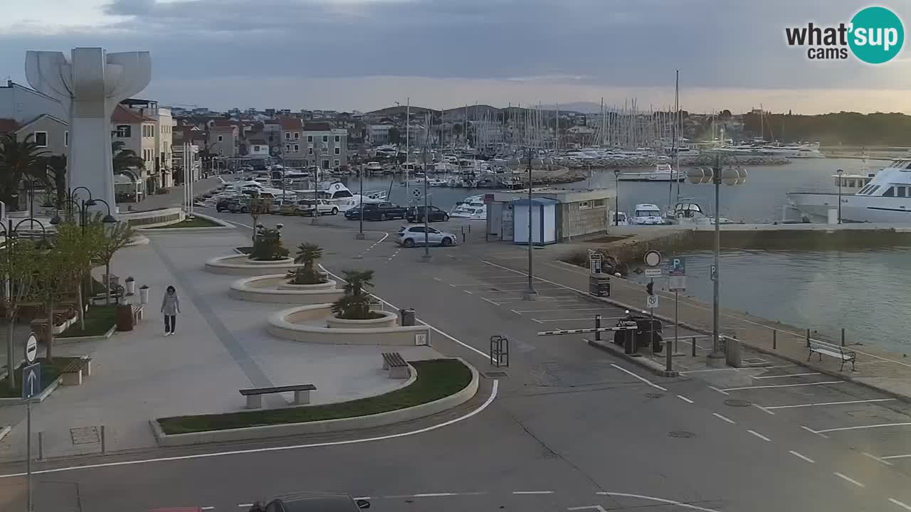 Vodice livecam – marina e il lungomare