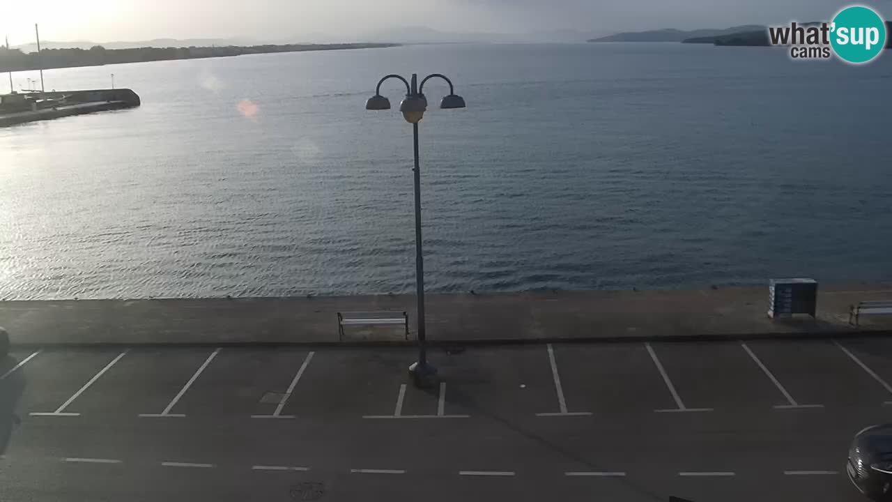 Vodice spletna kamera – marina in riva