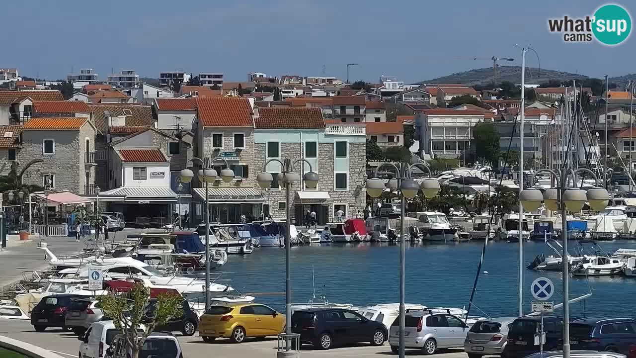 Vodice webcam live – front de mer