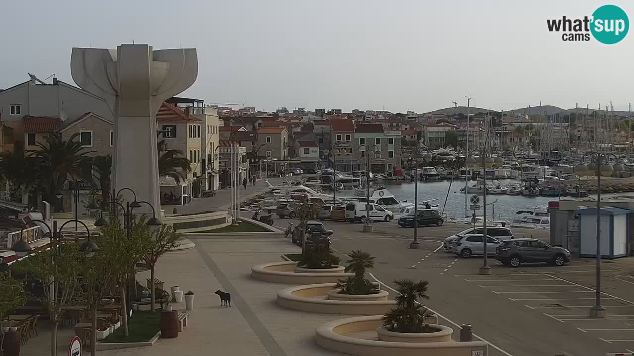 Vodice livecam – marina e il lungomare