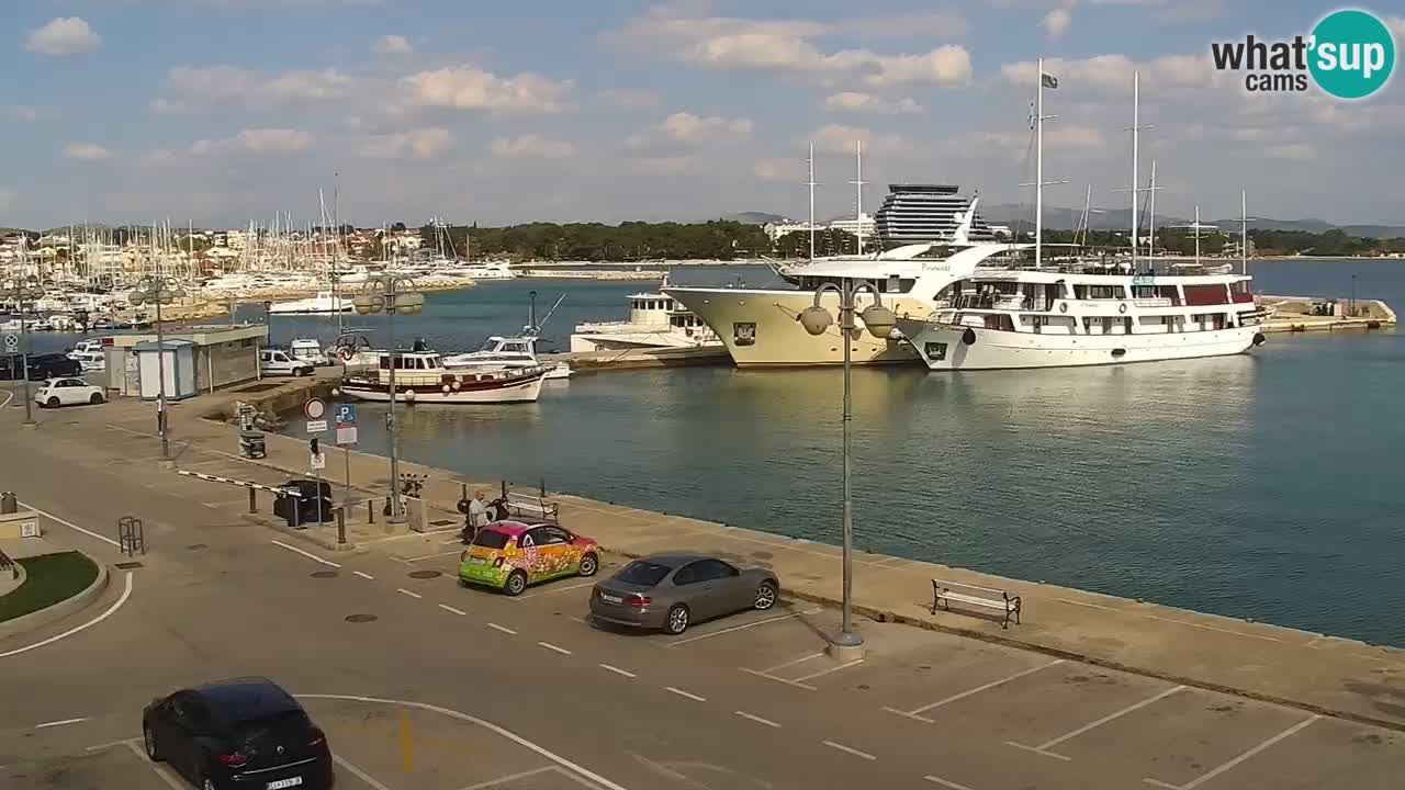 Vodice web kamera – marina i riva